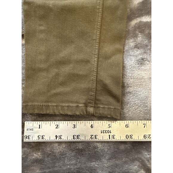 LOGG H&M Womens Jeans Dark Green Dress pants Label of Graded Goods Size 12 - Picture 4 of 7